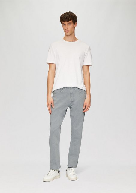 s.Oliver Stoffhose Jeans Benito / Regular Fit / Mid Rise / Straight Leg Was günstig online kaufen