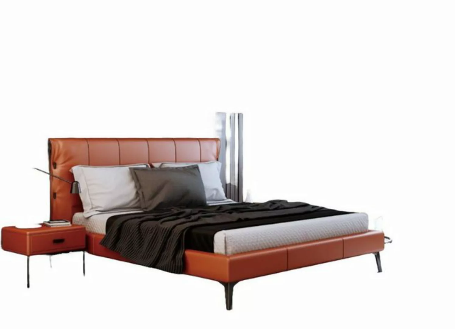 Xlmoebel Bett Luxuriöses Doppelbett mit Polsterung und edlem Design aus hoc günstig online kaufen