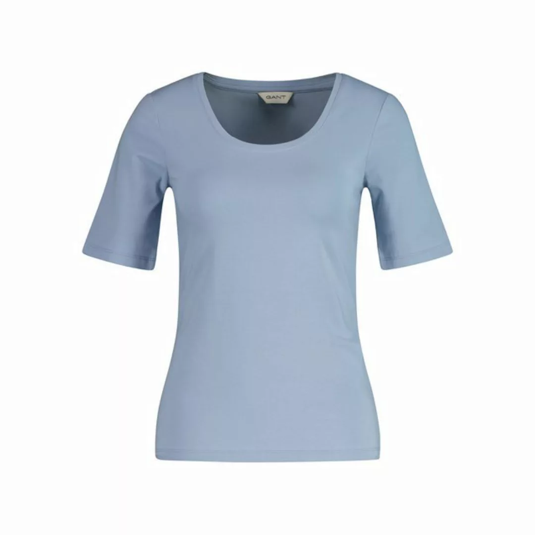 Gant T-Shirt 4203491 Kurzarmshirt mit U-Ausschnitt günstig online kaufen