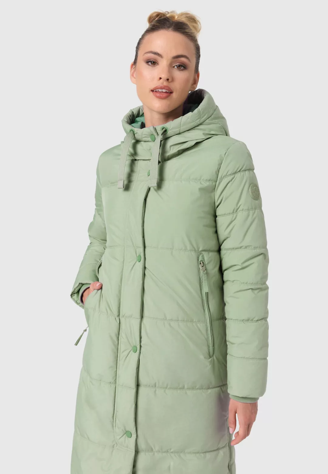 Marikoo Winterjacke "Soranaa", langer Winter Mantel mit Kapuze günstig online kaufen