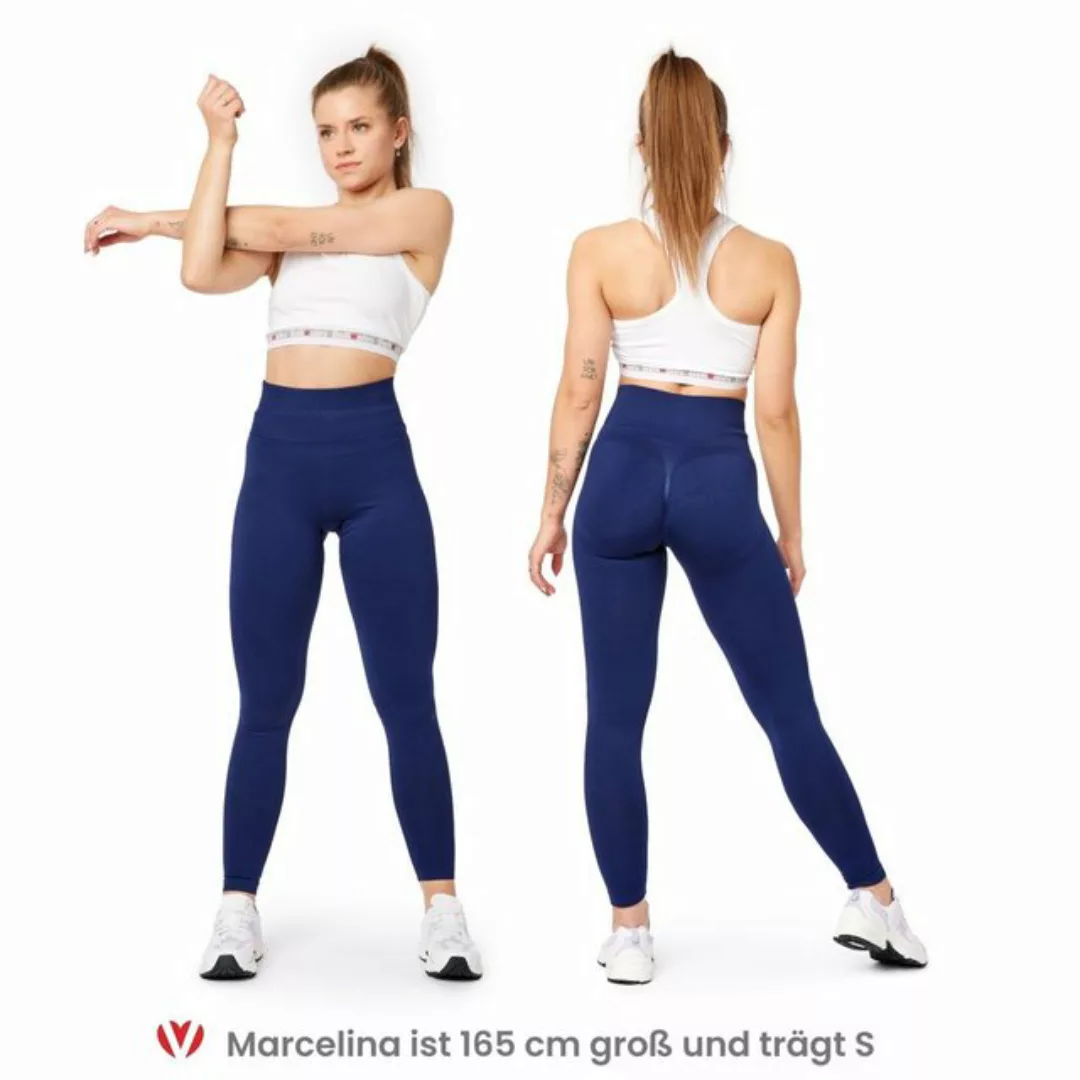 Bellivalini Leggings Damen High Waist Push Up Scrunch BLV50-254 (1-tlg) fig günstig online kaufen