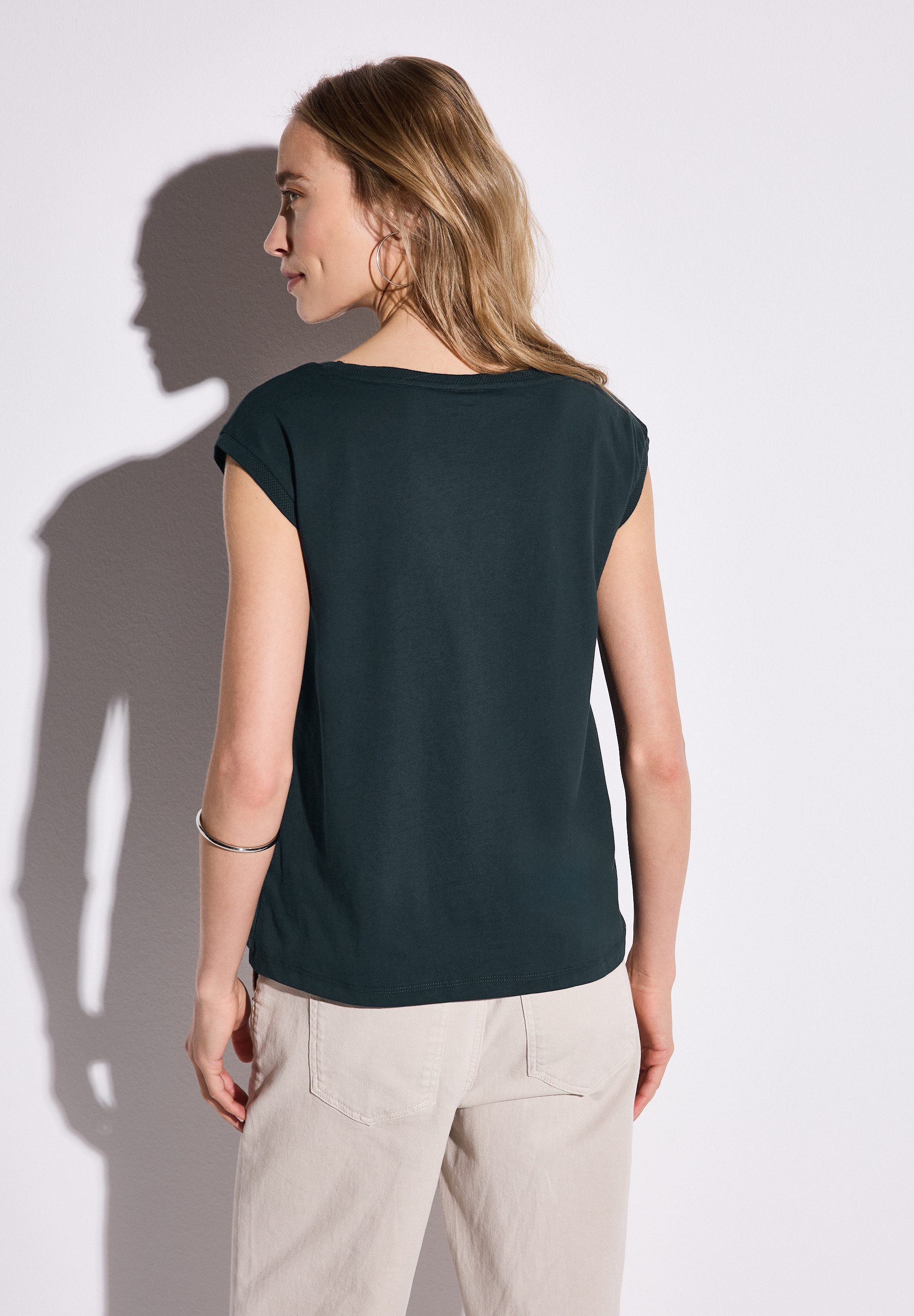 STREET ONE T-Shirt, aus reiner Baumwolle günstig online kaufen