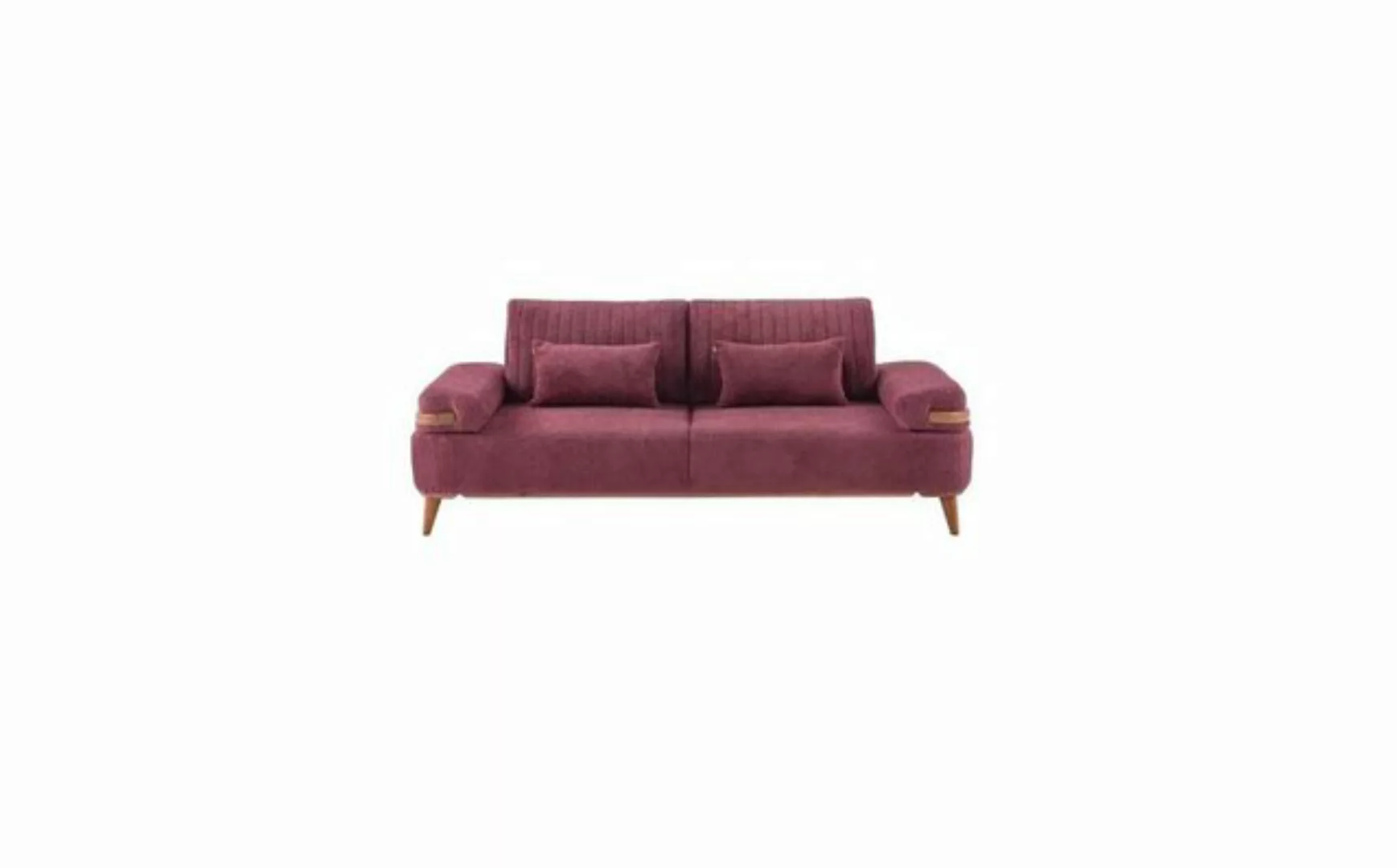 JVmoebel 3-Sitzer Wohnzimmer Rosa 3-Sitzer Moderner Dreisitzer Luxuriöse, 1 günstig online kaufen