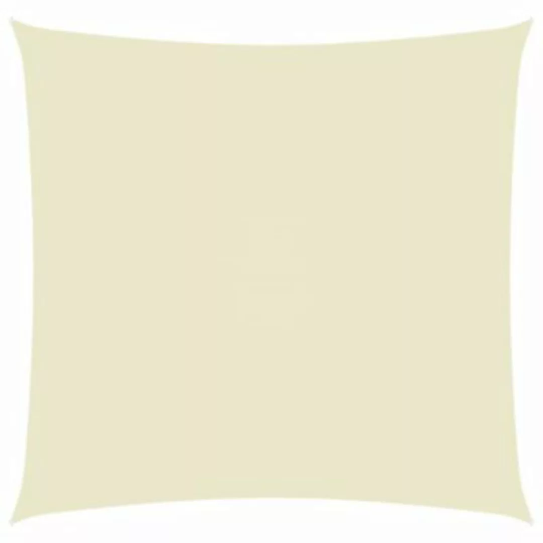Sonnensegel Oxford-gewebe Quadratisch 3x3 M Cremeweiß günstig online kaufen
