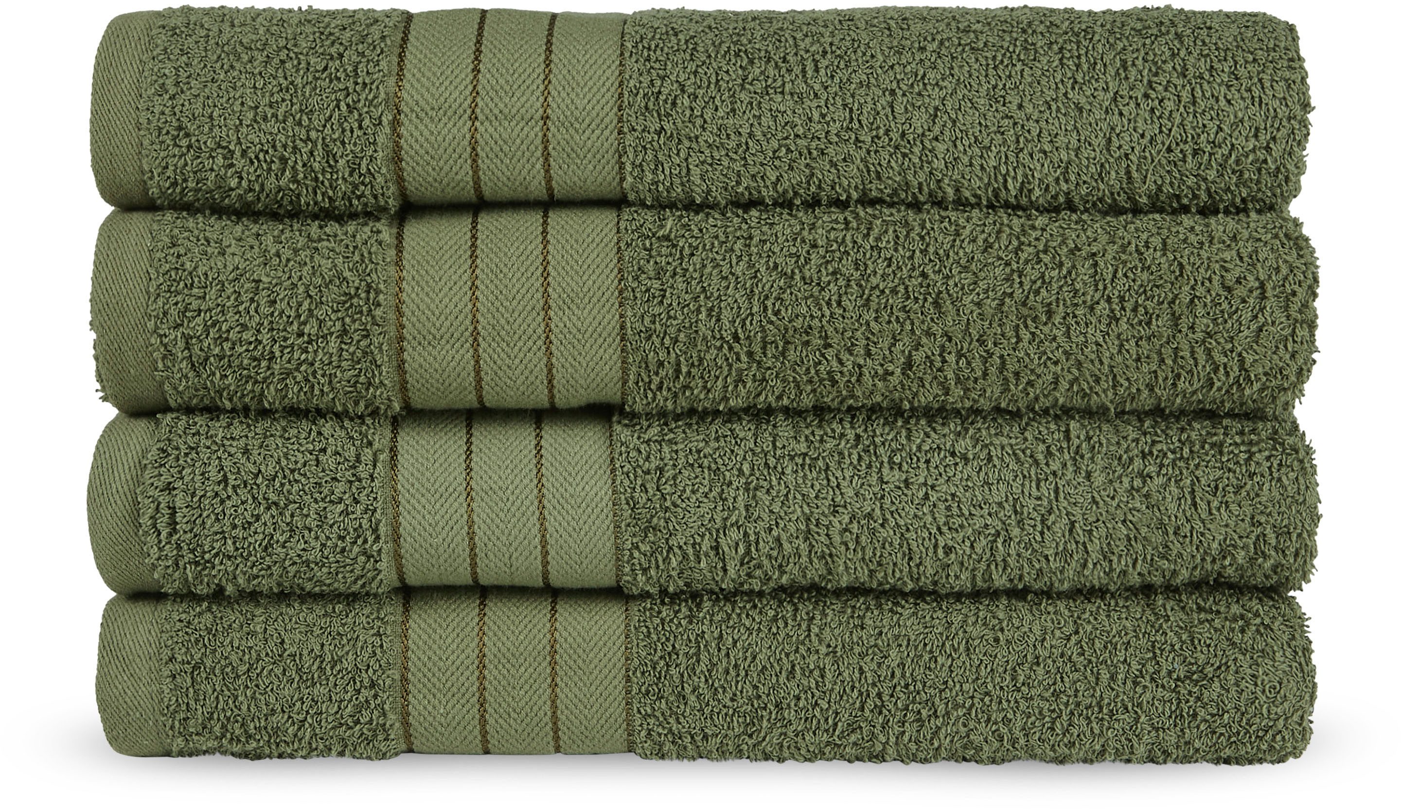 good morning Handtücher »Uni Good Morning«, (4 St., 4er Set Handtücher 50 x günstig online kaufen