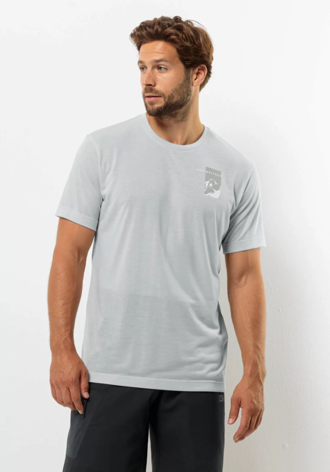 Jack Wolfskin T-Shirt "VONNAN S/S GRAPHIC T M" günstig online kaufen