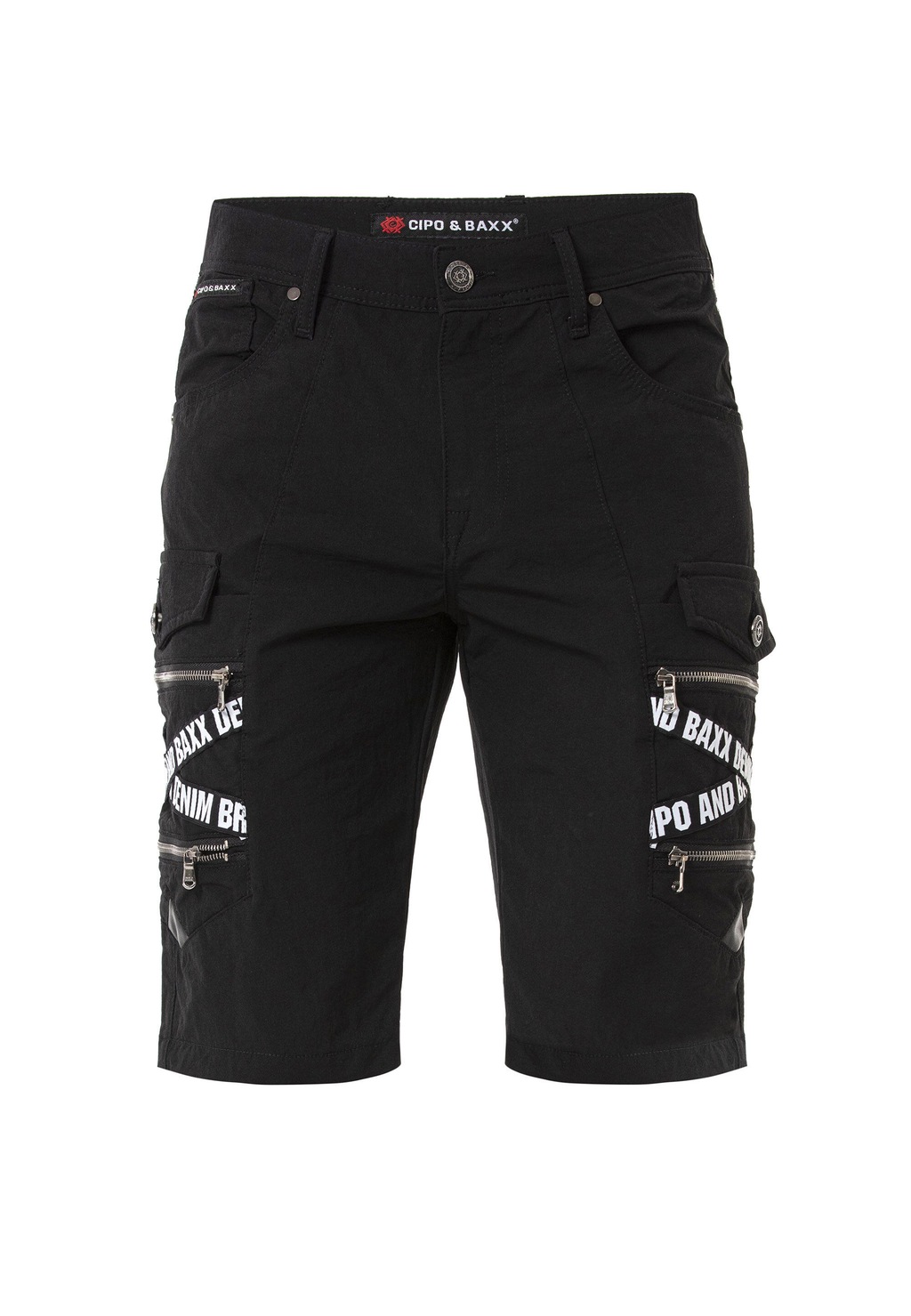 Cipo & Baxx Stoffhose "Capri-Shorts", mit zahlreichen Taschen günstig online kaufen