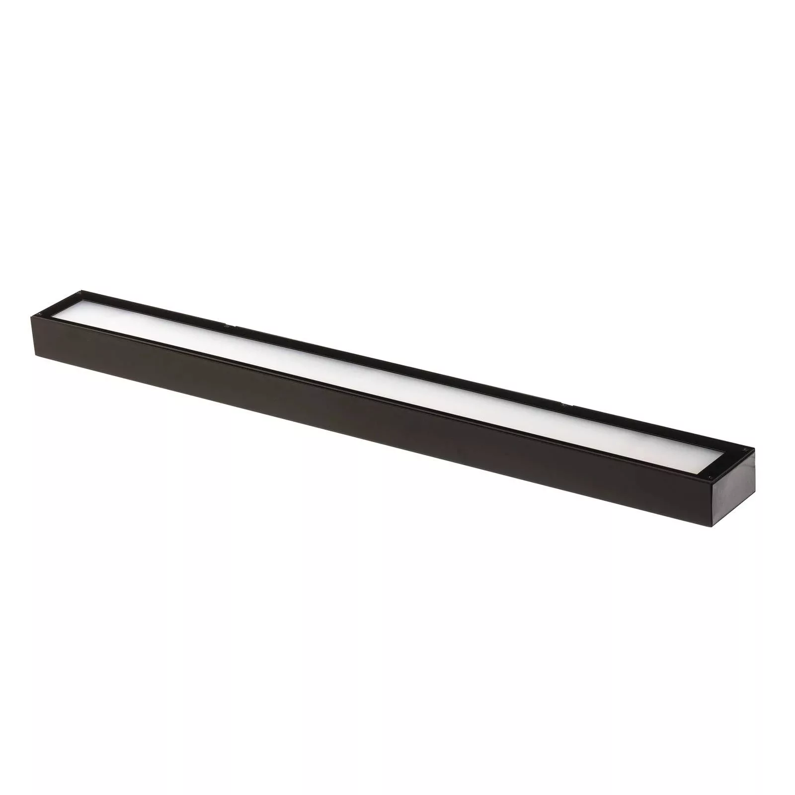 LED-Wandleuchte Mera, Breite 80 cm, schwarz, 4000K günstig online kaufen