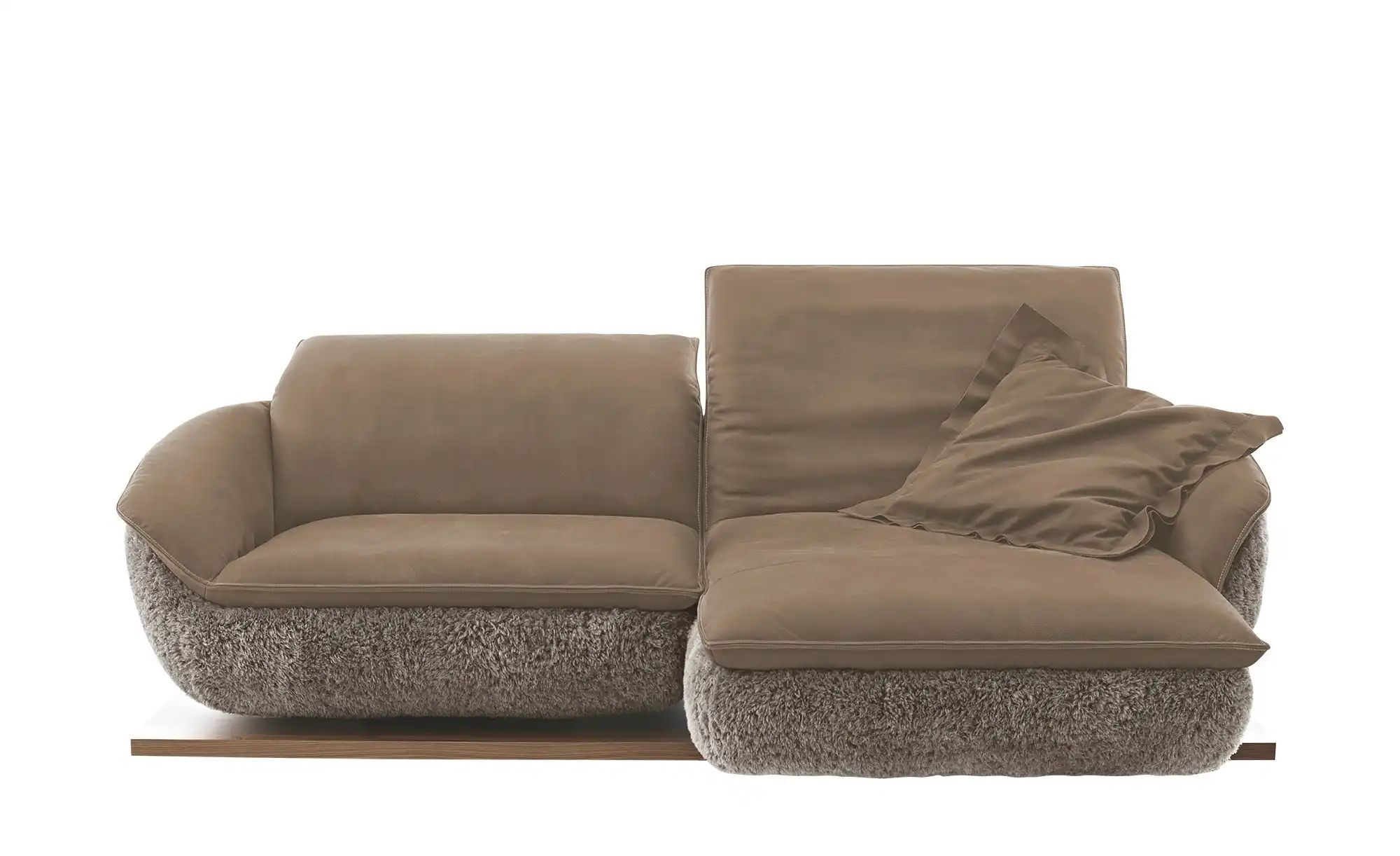 KOINOR Ecksofa  Mooove ¦ beige ¦ Maße (cm): B: 242 H: 99 T: 153 Polstermöbe günstig online kaufen