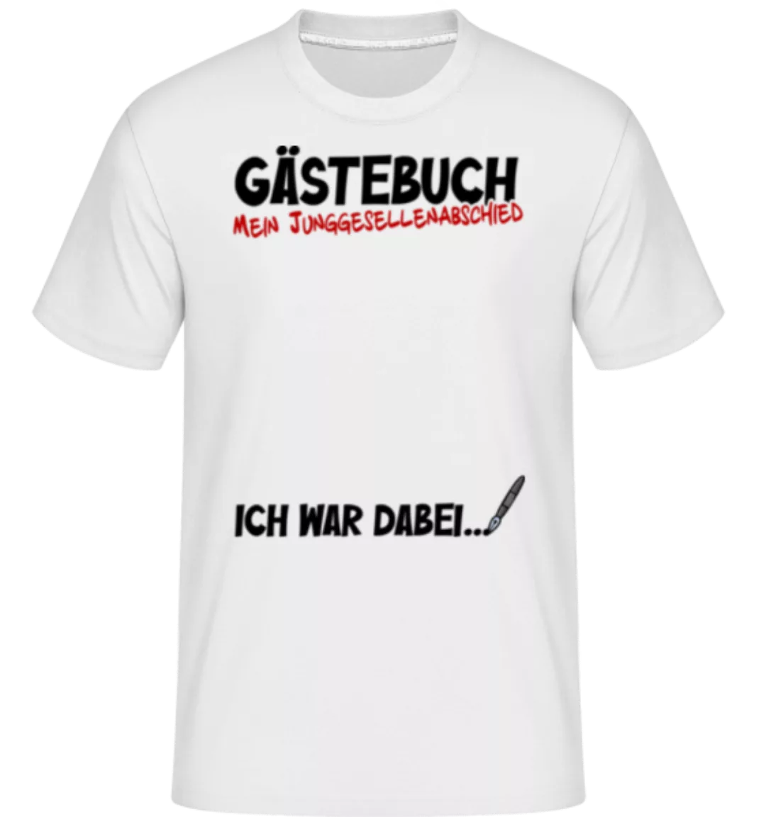 Junggesellenabschied JGA Gästebuch · Shirtinator Männer T-Shirt günstig online kaufen