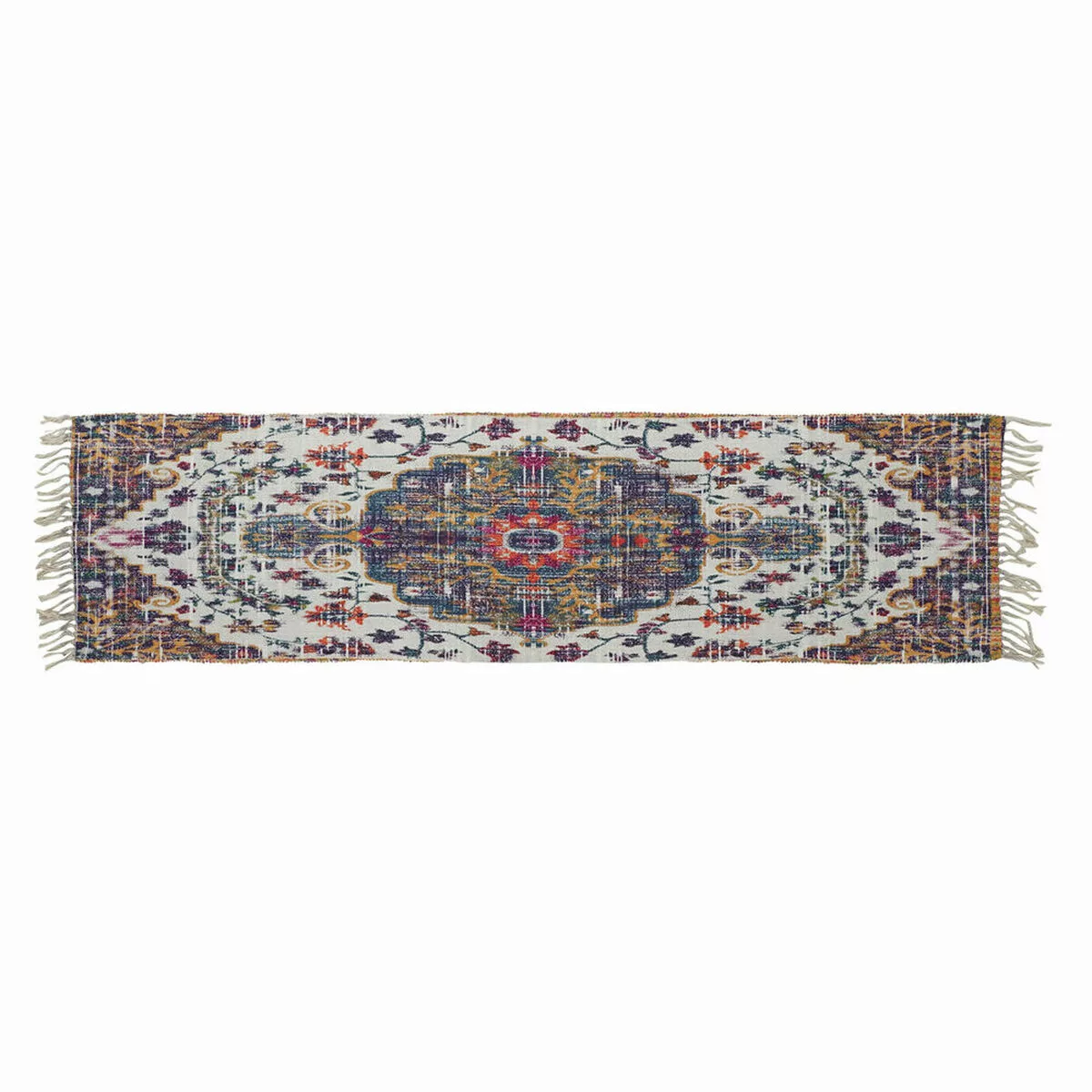 Teppich Dkd Home Decor Baumwolle Bunt Chenille (60 X 240 X 1 Cm) günstig online kaufen