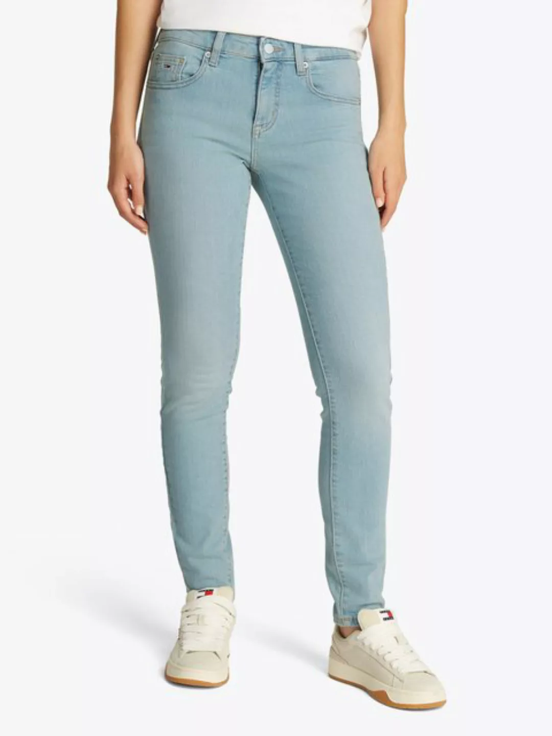 Tommy Jeans Skinny-fit-Jeans "Sophie Low Waist Skinny", mit Logo-Badge, in günstig online kaufen