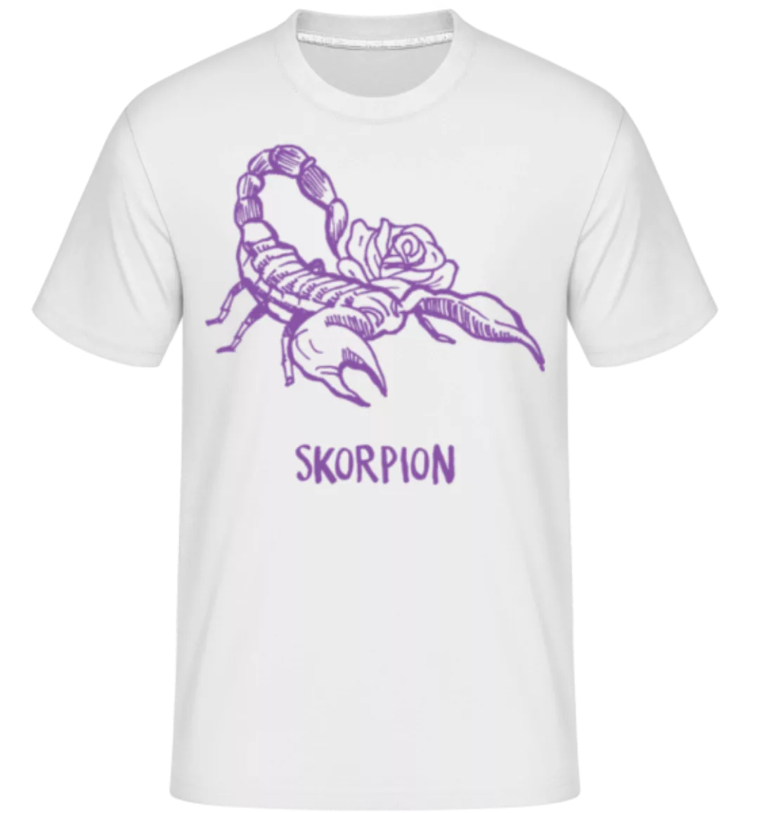 Kritzel Stil Sternzeichen Skorpion · Shirtinator Männer T-Shirt günstig online kaufen