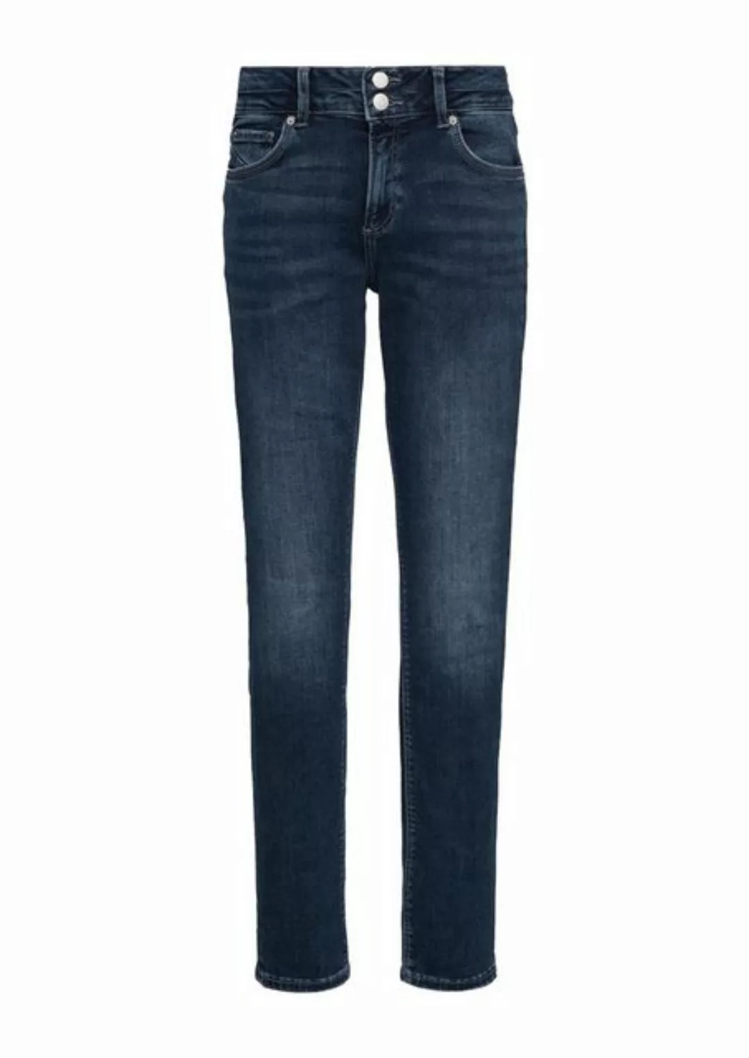 QS Slim-fit-Jeans Catie Slim Fit, Mid Rise, 5-Pocket CATIE günstig online kaufen