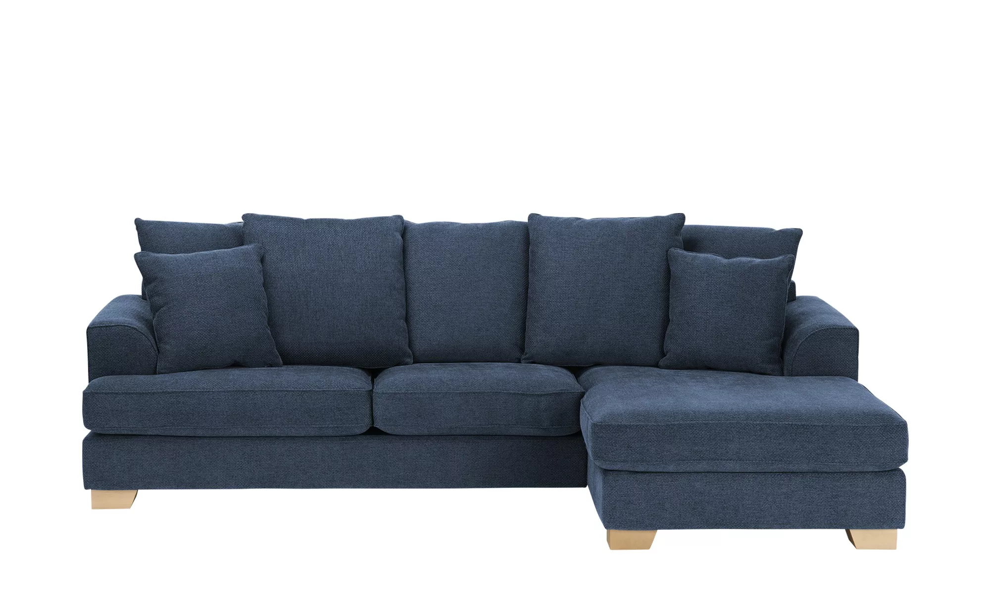 SOHO Ecksofa  Franka ¦ blau ¦ Maße (cm): B: 268 H: 87 T: 161 Polstermöbel > günstig online kaufen