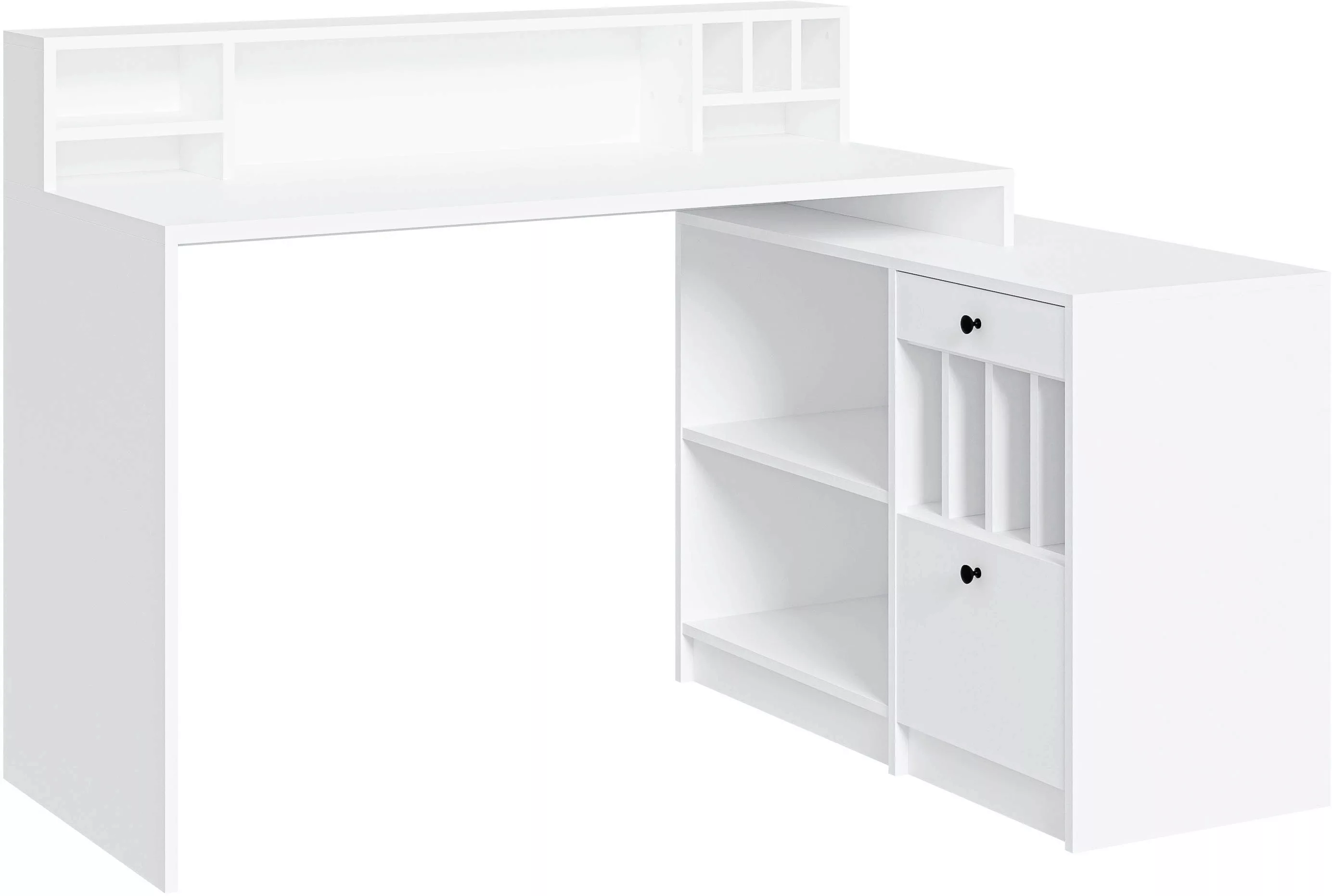 Home affaire Eckschreibtisch "Licia", Breite 140 cm günstig online kaufen