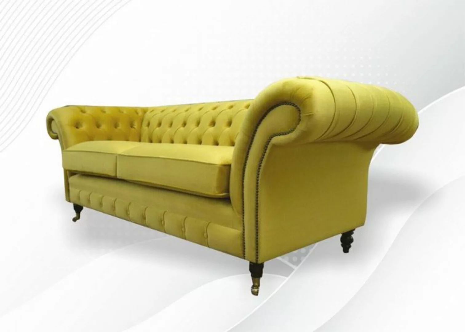 JVmoebel Chesterfield-Sofa, Chesterfield 3 Sitzer Sofa Design Sofa Couch 22 günstig online kaufen