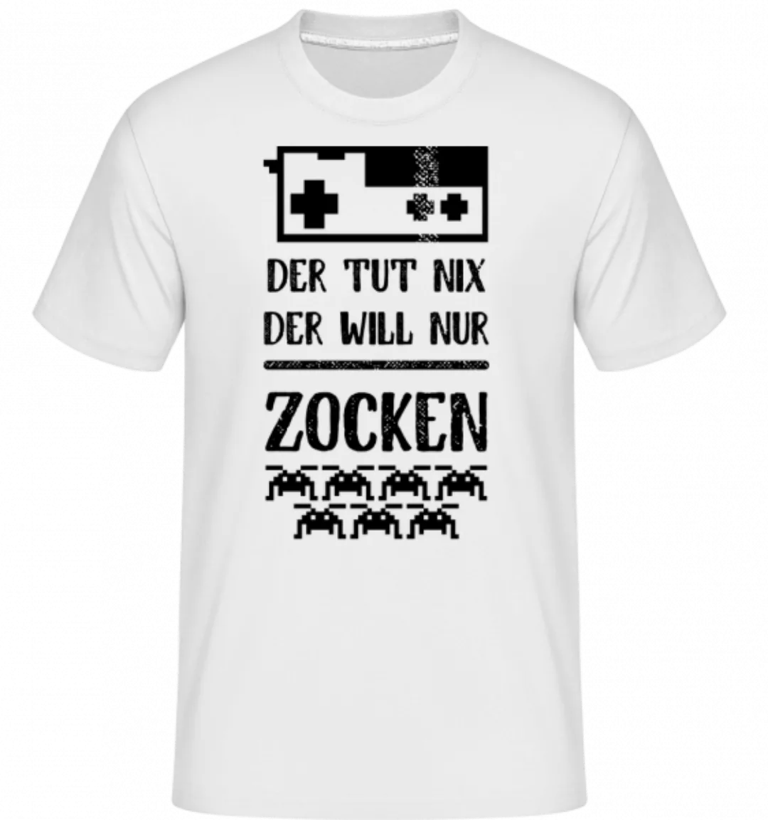 Der Tut Nix Nur Zocken · Shirtinator Männer T-Shirt günstig online kaufen