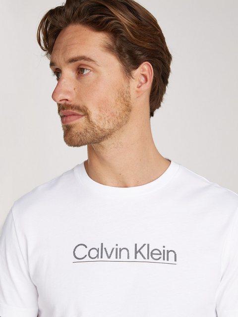 Calvin Klein T-Shirt RAISED LINE LOGO T-SHIRT mit Logoschriftzug günstig online kaufen