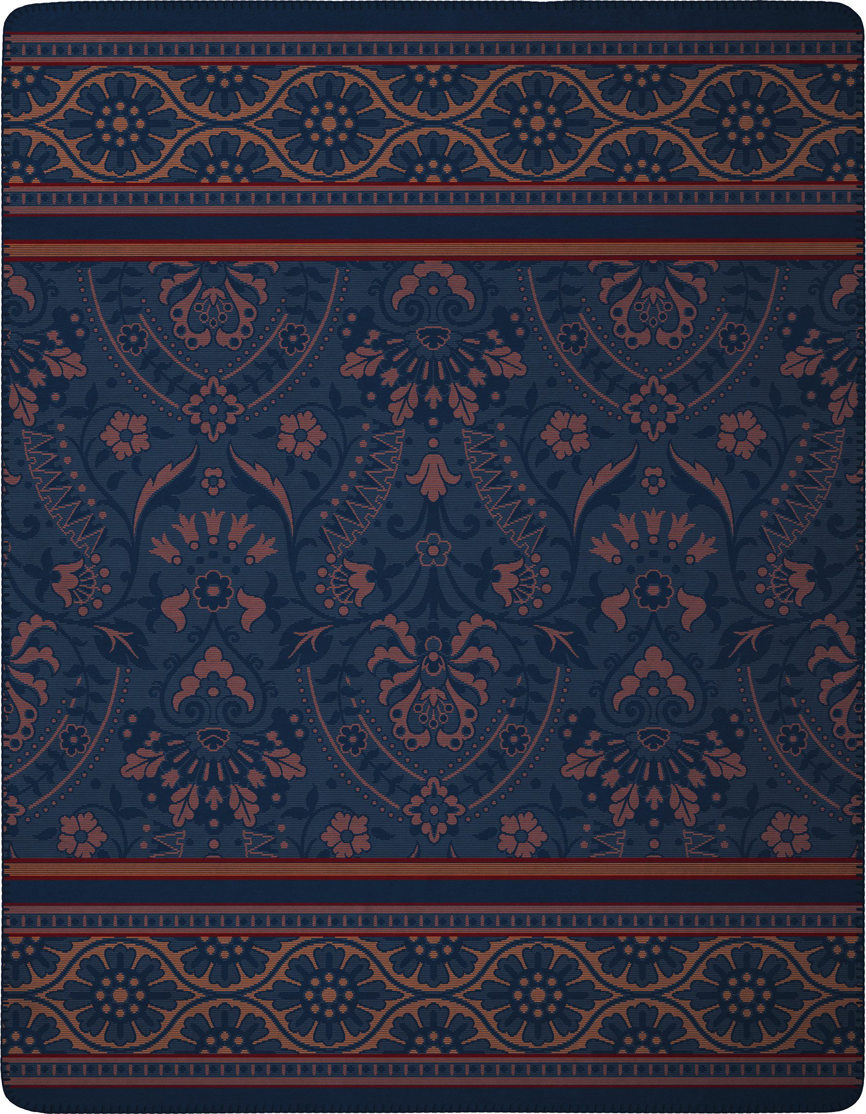 Wohndecke Persian Garden, orientalische Kuscheldecke in günstig online kaufen