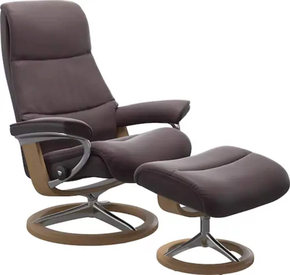 Stressless® Relaxsessel »View«, (Set, Relaxsessel mit Hocker), mit Signatur günstig online kaufen