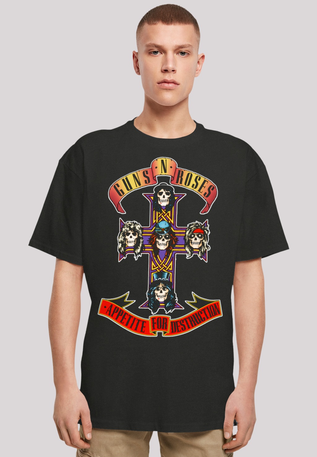 F4NT4STIC T-Shirt "Guns n Roses Appetite For Destruction", Premium Qualität günstig online kaufen