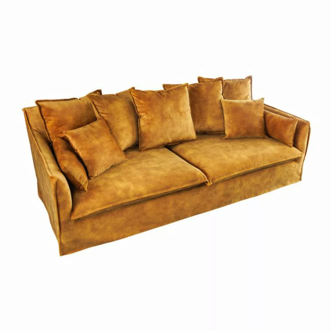 riess-ambiente 3-Sitzer HEAVEN 210cm senfgelb · Hussensofa inkl. Kissen und günstig online kaufen