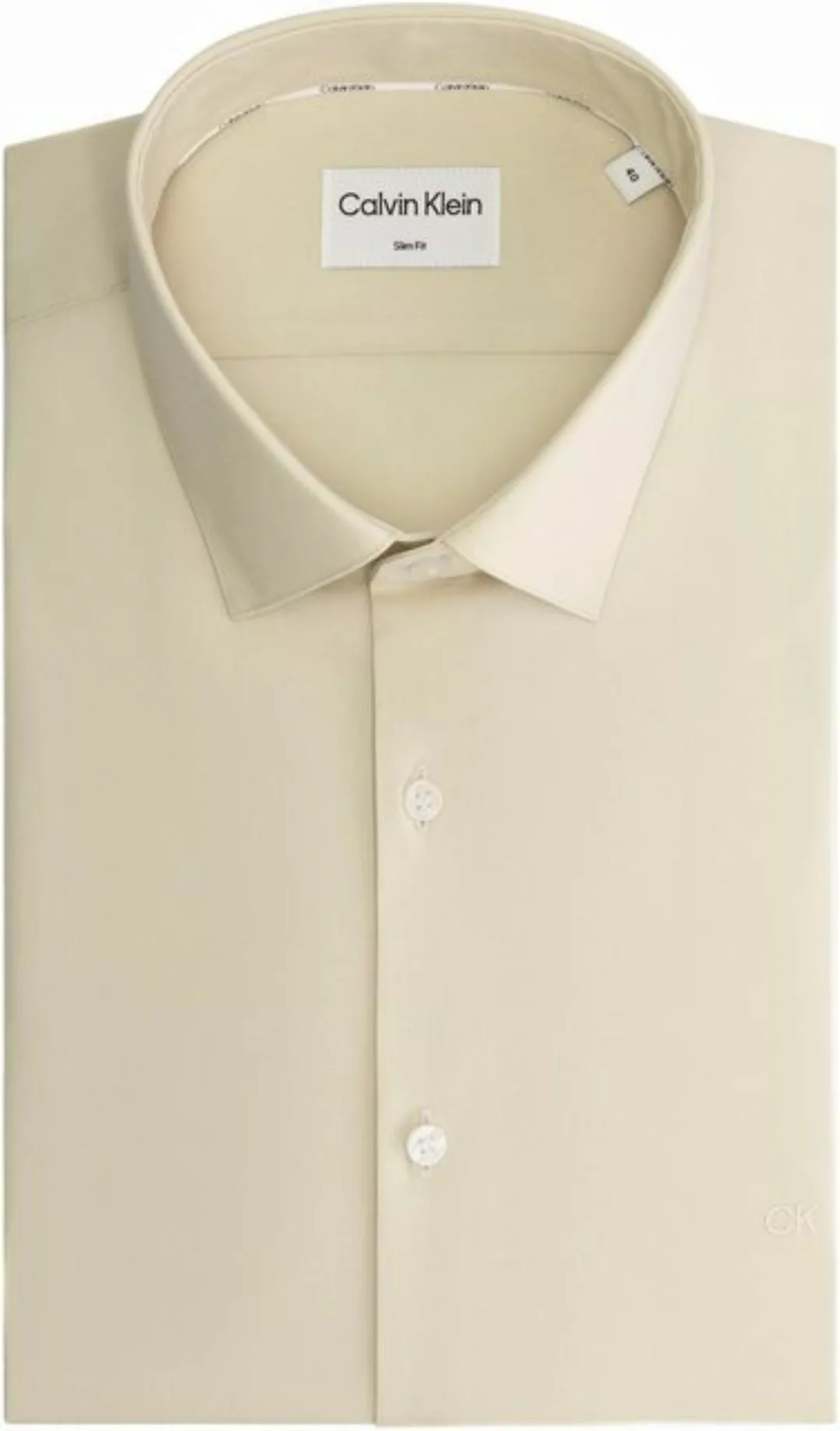 Calvin Klein Businesshemd POPLIN STRETCH SLIM SHIRT mit Kentkragen günstig online kaufen