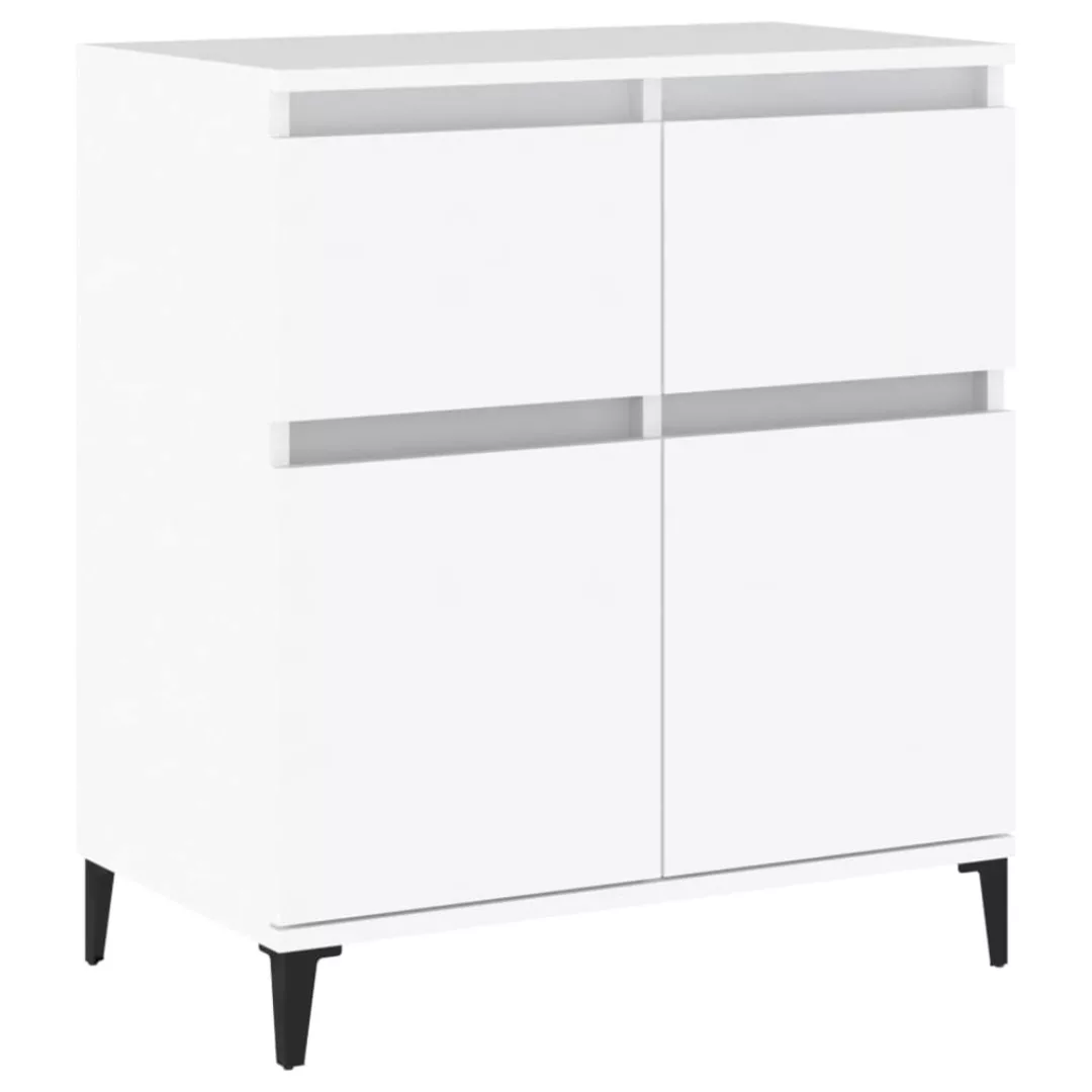 Vidaxl Sideboard Weiß 60x35x70 Cm Holzwerkstoff günstig online kaufen