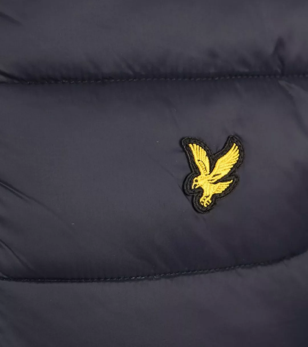 Lyle & Scott Baffle Jacke Navy - Größe M günstig online kaufen