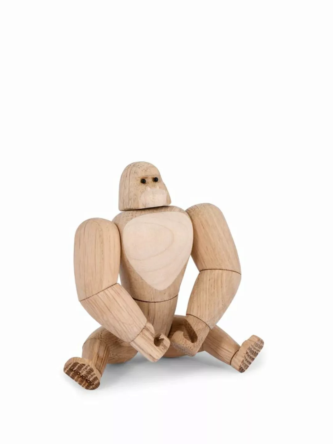 GORILLA Holzfigur Deko 8 x 3,5 x 12,5 cm günstig online kaufen