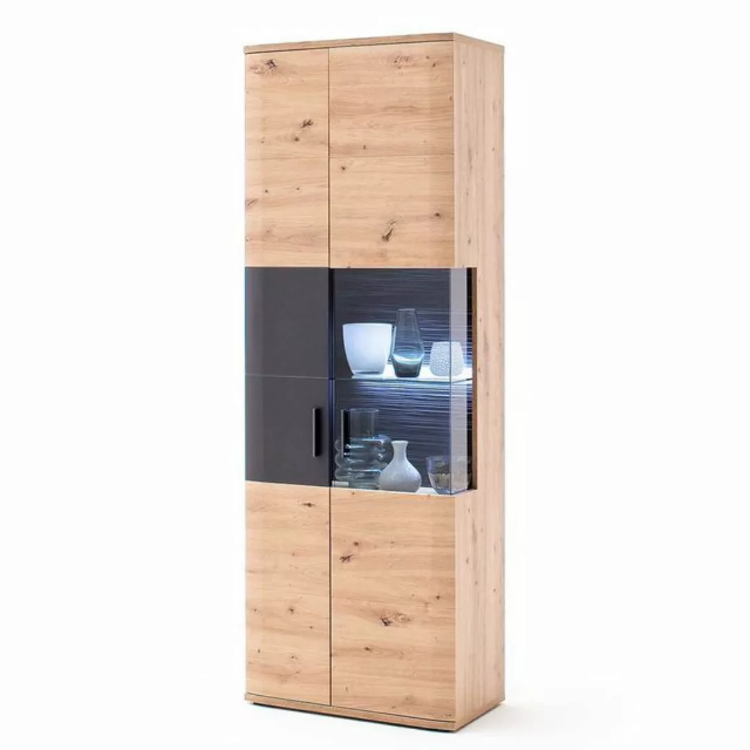 Pharao24 Vitrine Yvons mit LED Beleuchtung günstig online kaufen