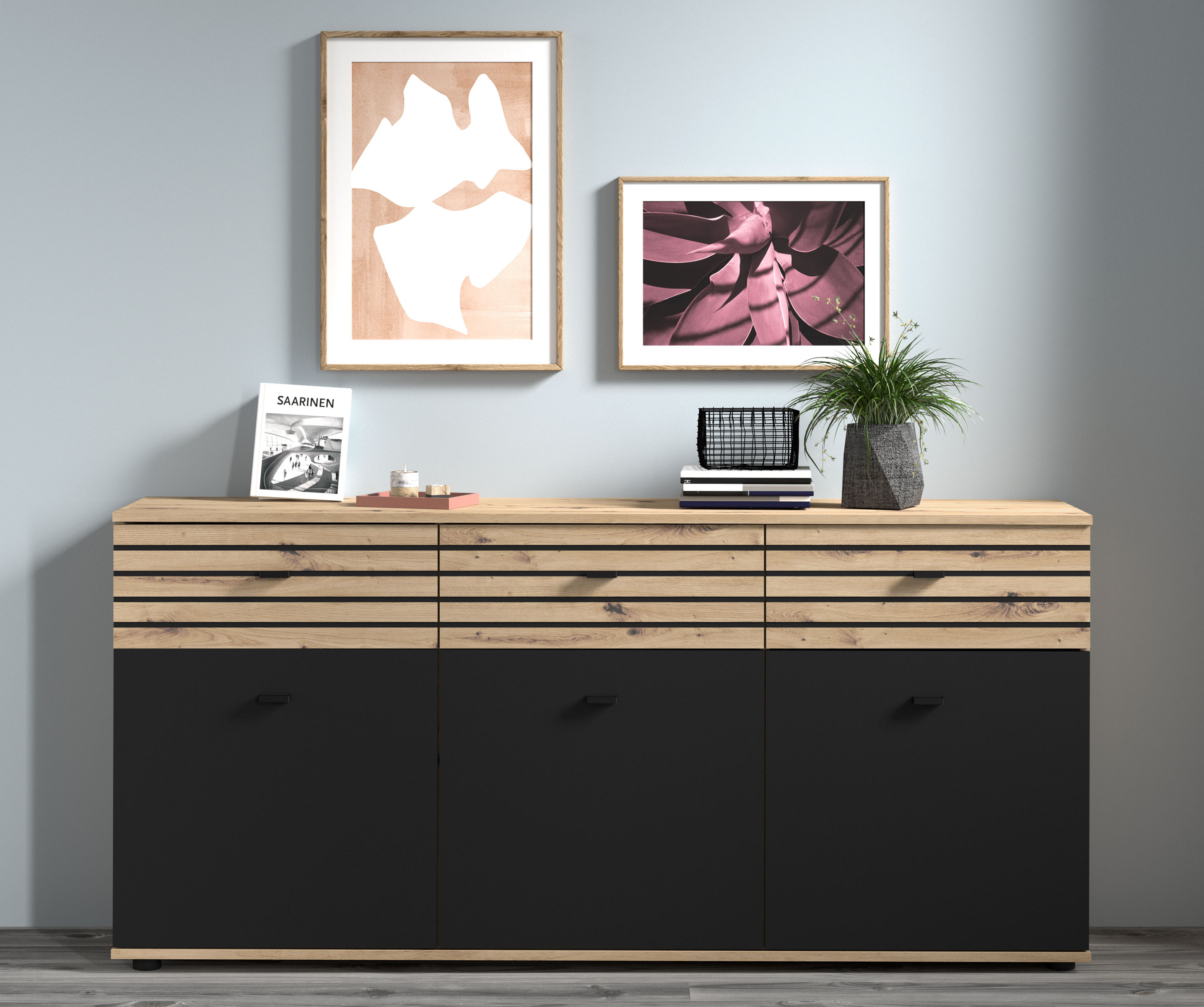 INOSIGN Sideboard "SOLEA Sideboard", (1 St.), Kommode, Breite 168 cm günstig online kaufen