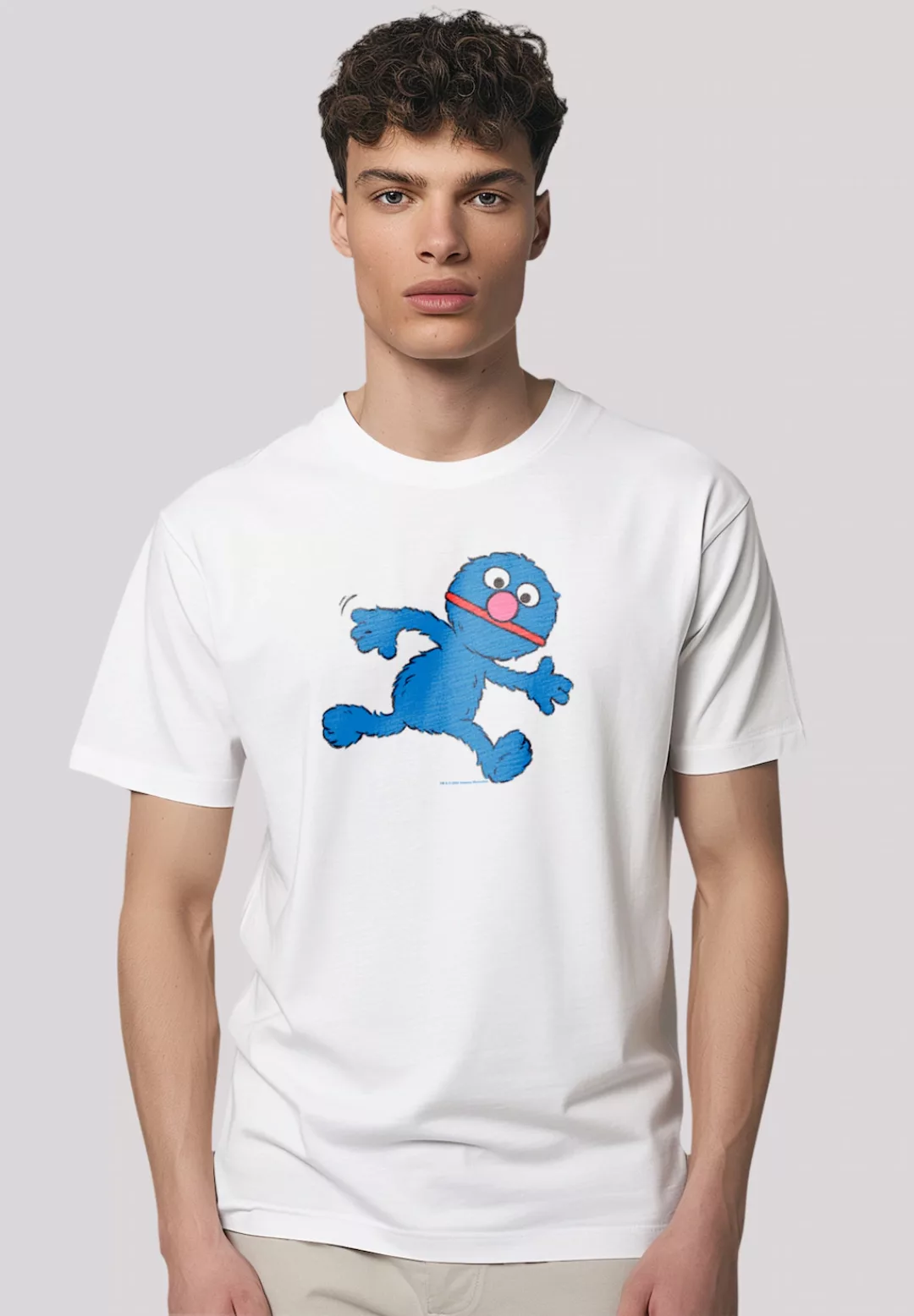 F4NT4STIC T-Shirt "Sesamstraße Grobie Running", Premium Qualität günstig online kaufen