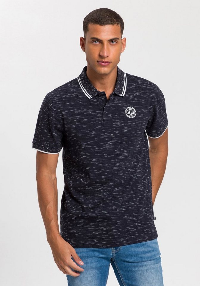 H.I.S Poloshirt kurzärmelig, schmal geschnitten, mit Polokragen günstig online kaufen