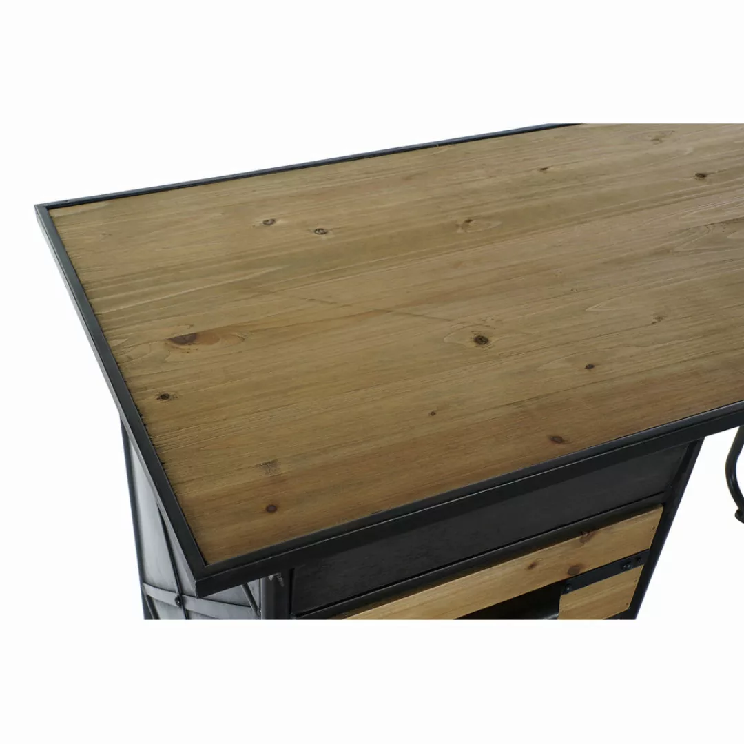 Schreibtisch Dkd Home Decor Schwarz Metall Holz Mdf (120 X 50 X 80 Cm) günstig online kaufen
