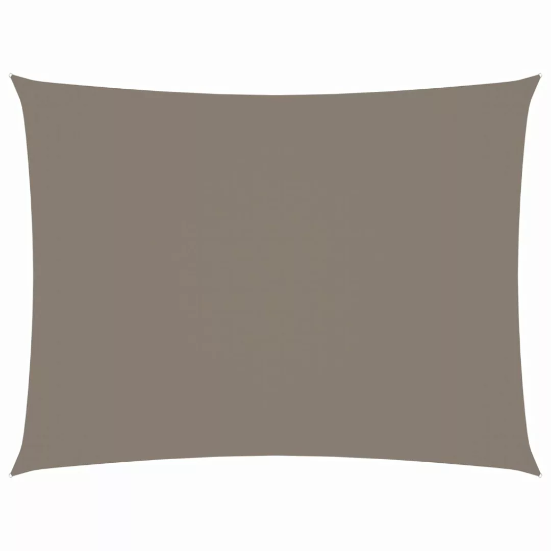 Sonnensegel Oxford-gewebe Rechteckig 4x6 M Taupe günstig online kaufen