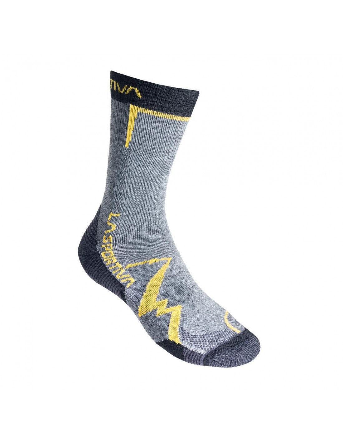 La Sportiva Socken Mountain Grey/Yellow Sockengröße - L, günstig online kaufen
