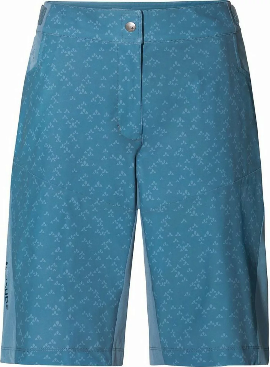 VAUDE Fahrradhose Wo Ledro Print Shorts BLUE GRAY günstig online kaufen