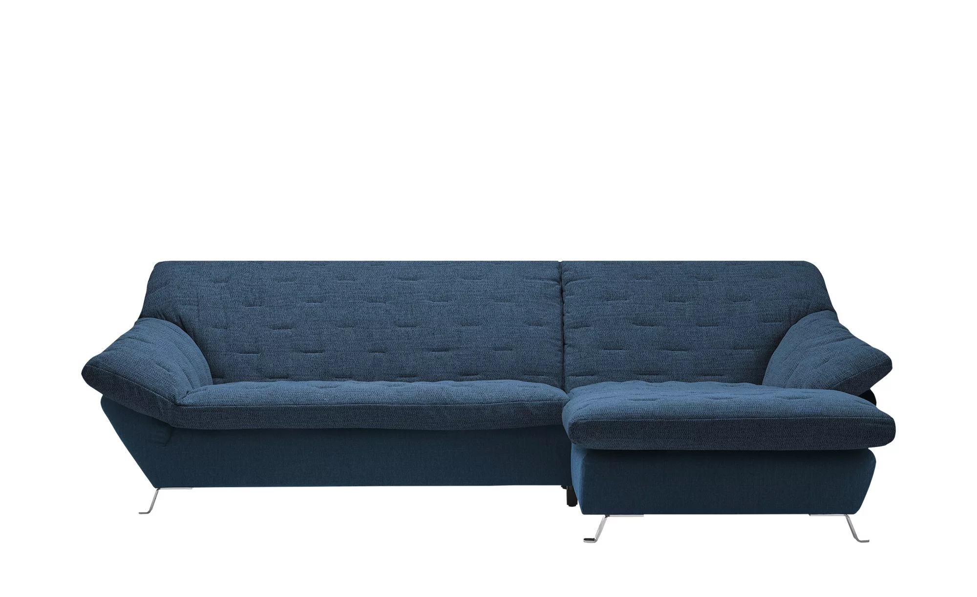 Ecksofa - blau - 84 cm - Polstermöbel > Sofas > Ecksofas - Möbel Kraft günstig online kaufen