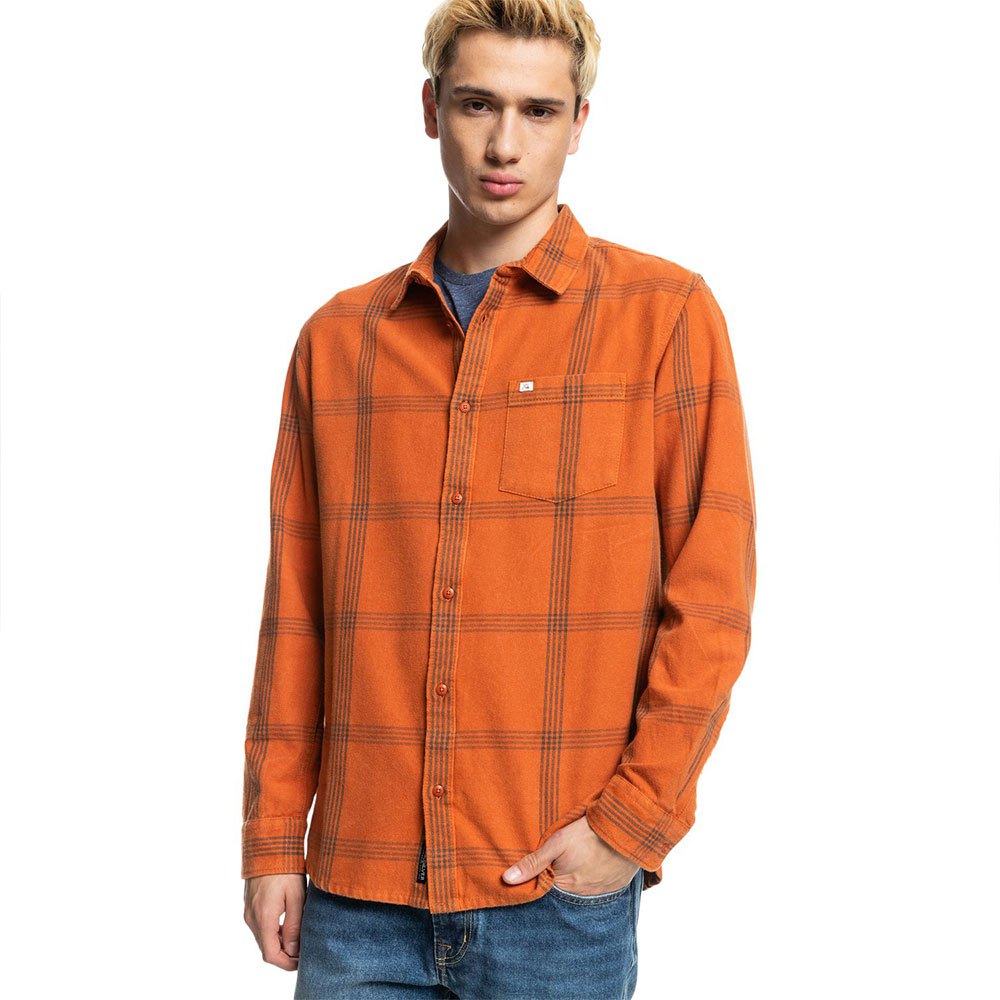 Quiksilver New Tang Langarm Hemd XL Cinnamon New Tang günstig online kaufen