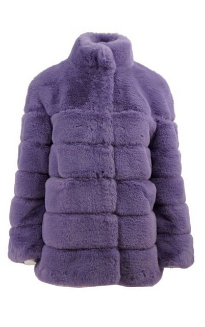 Passioni Fellimitatjacke Steppjacke in zartem Hellviolett günstig online kaufen