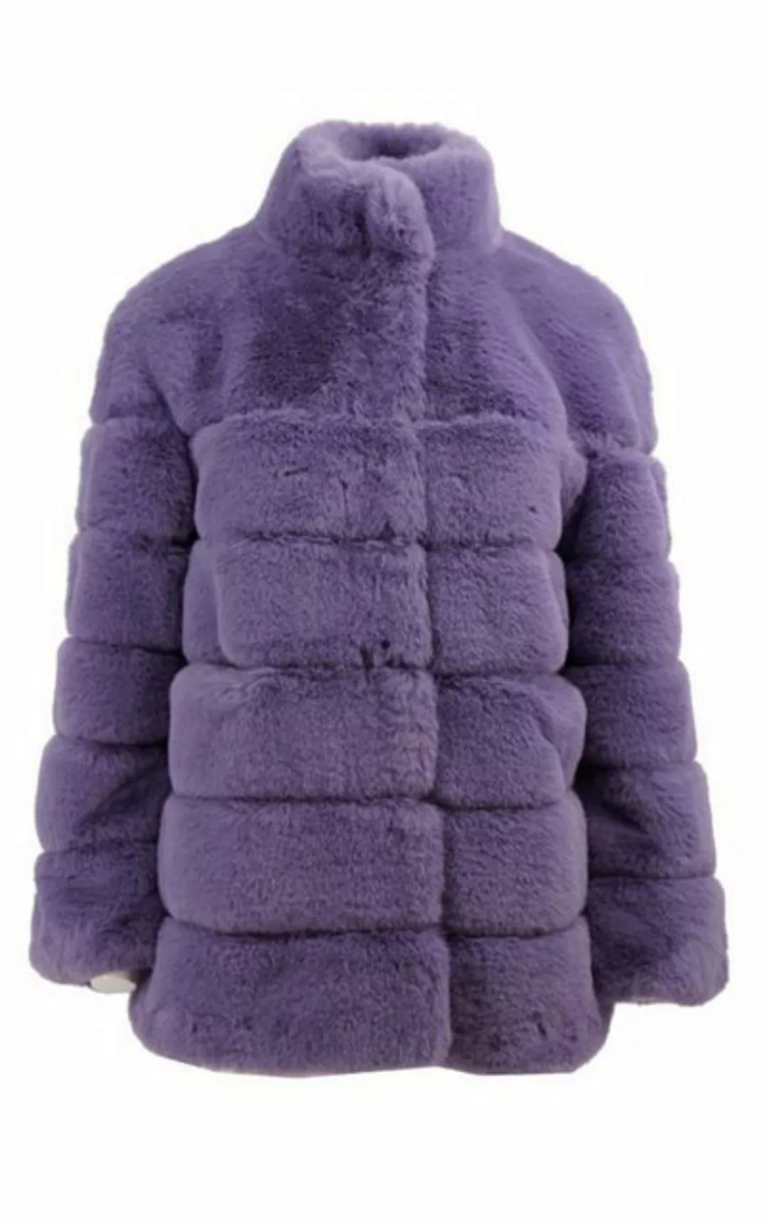 Passioni Fellimitatjacke Steppjacke in zartem Hellviolett günstig online kaufen