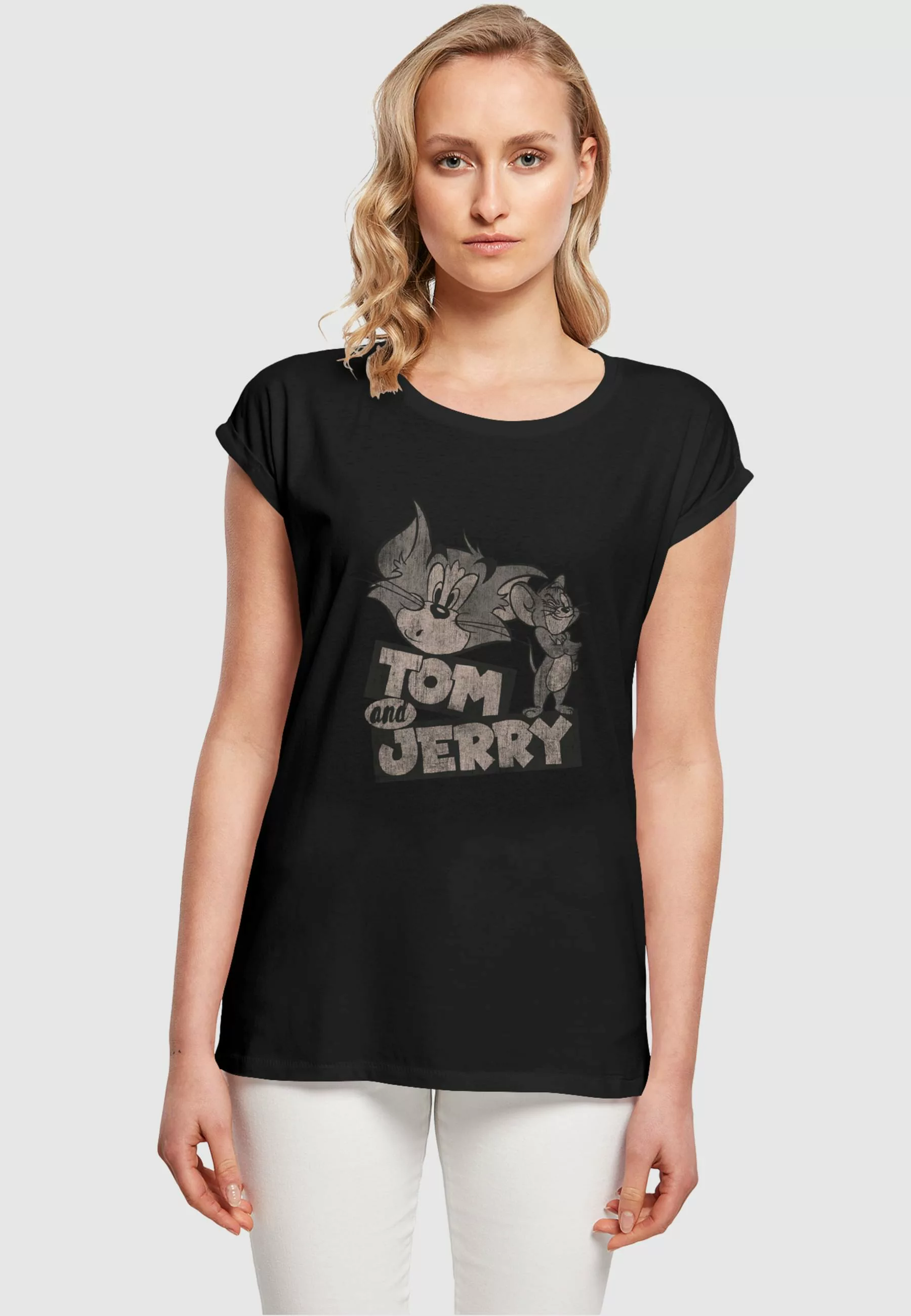 ABSOLUTE CULT T-Shirt "ABSOLUTE CULT Damen Ladies Tom and Jerry - Cartoon T günstig online kaufen