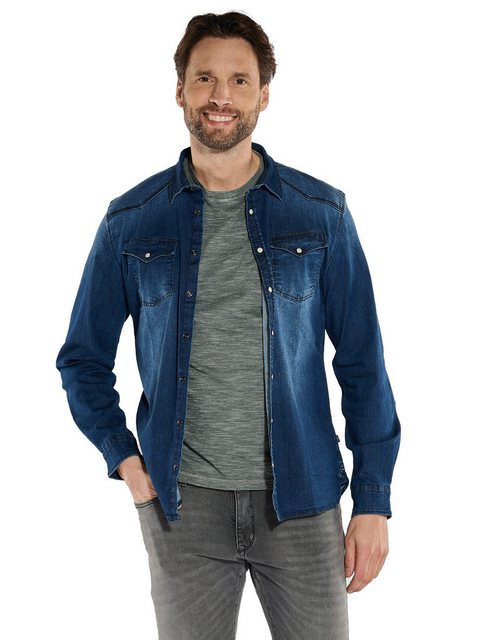 Engbers Langarmhemd Langarm-Hemd slim fit günstig online kaufen