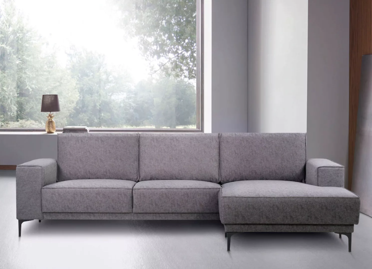 Places of Style Ecksofa "OLAND 280 cm", im zeitlosem Design und hochwertige günstig online kaufen