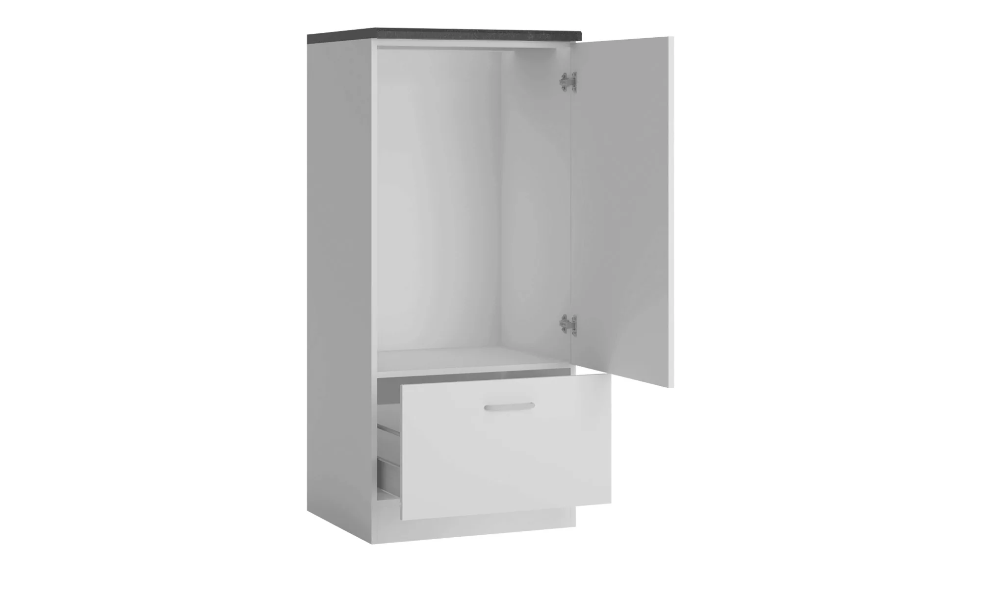Kühlschrankumbau  Sila - weiß - 60 cm - 137 cm - 58 cm - Sconto günstig online kaufen