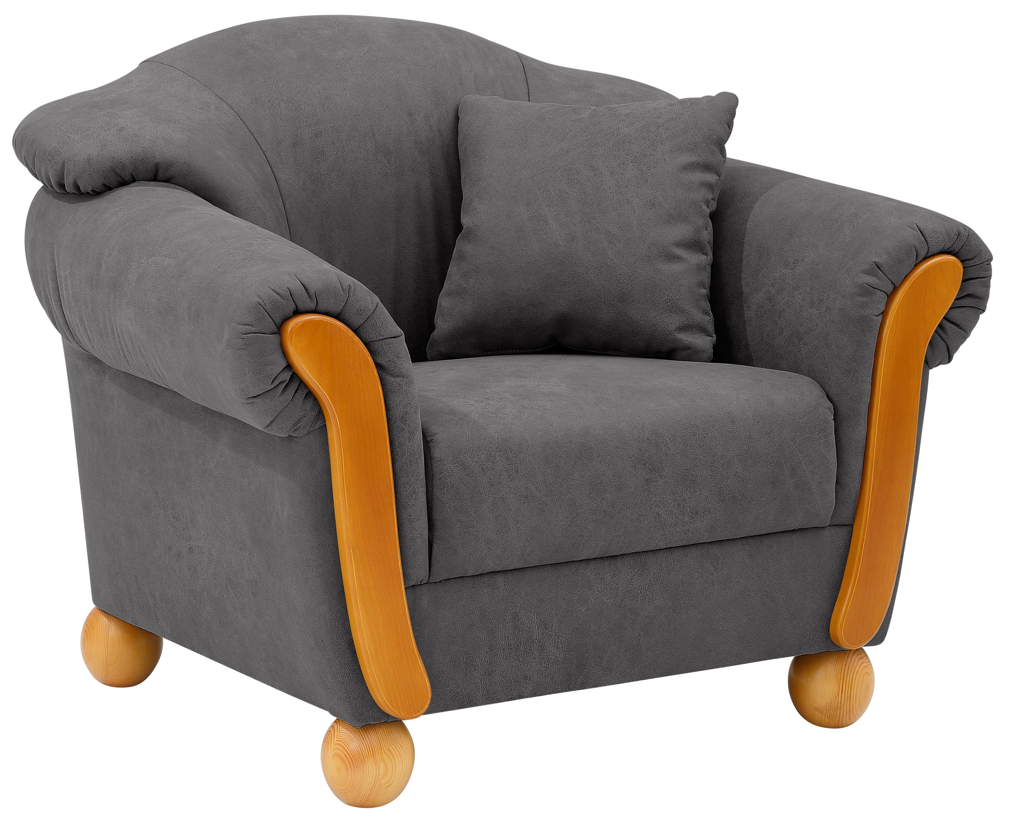Home affaire Sessel Milano, Loungesessel, hoher günstig online kaufen
