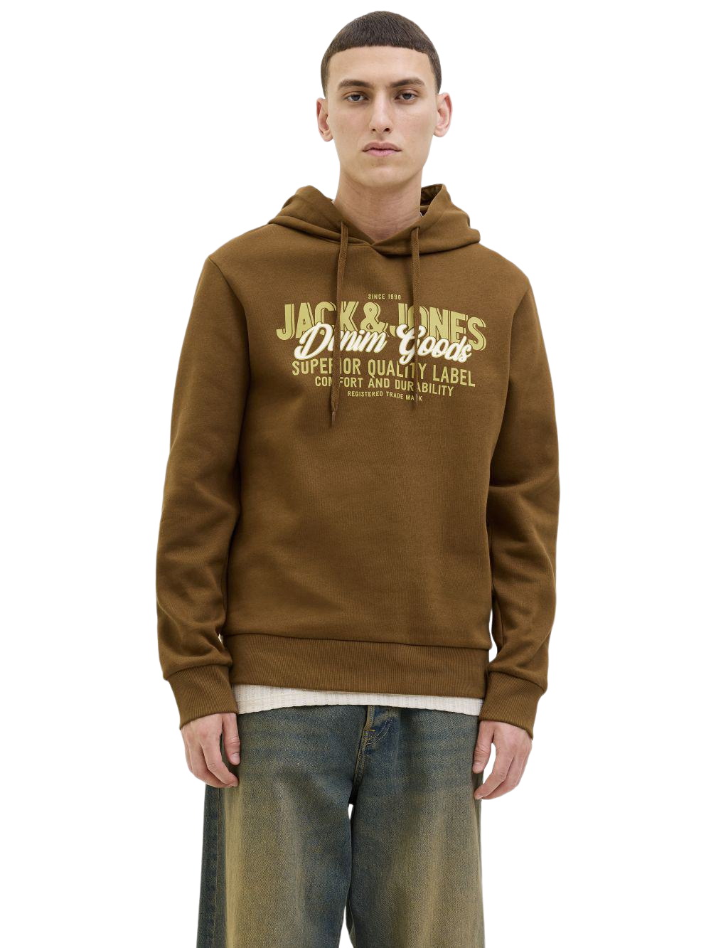 Jack & Jones Kapuzensweatshirt JJELOGO SWEAT günstig online kaufen
