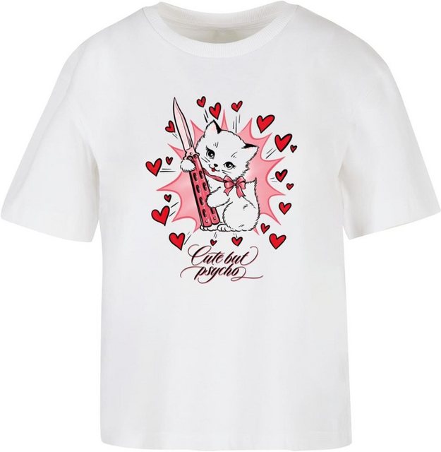 Mister Tee Ladies T-Shirt Psycho Kitty Tee günstig online kaufen